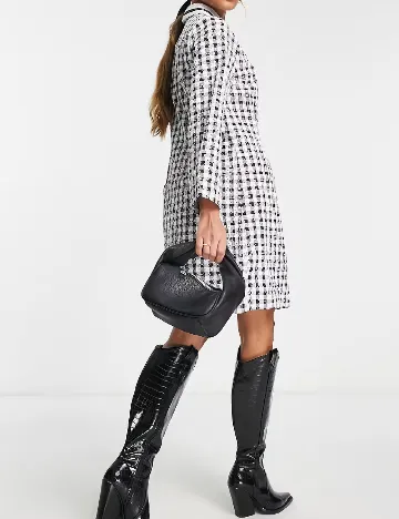 Rochie scurta Y.A.S, gri Gri