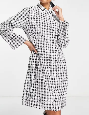 Rochie scurta Y.A.S, gri Gri