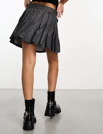 Fusta ASOS, gri inchis Gri