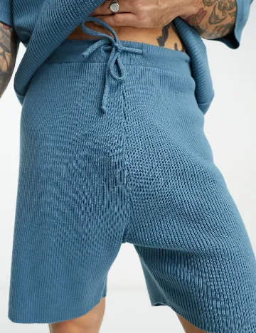 Pantaloni scurti ASOS, albastru Albastru