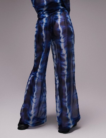 Pantaloni de plaja Top Shop, albastru