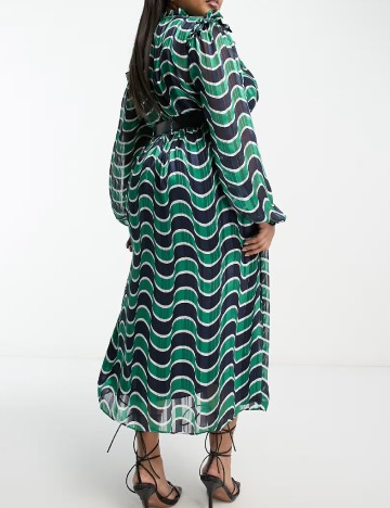 Rochie lunga River Island, verde