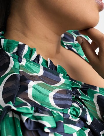 Rochie lunga River Island, verde