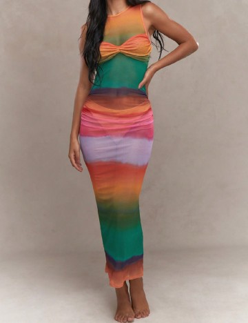 Rochie lunga Missguided, mix culori