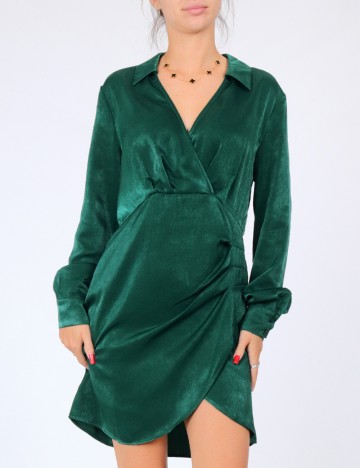 Rochie scurta Vila, verde