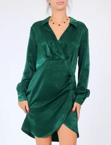 Rochie scurta Vila, verde Verde