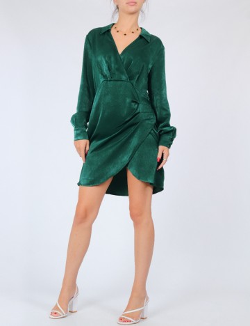 Rochie scurta Vila, verde