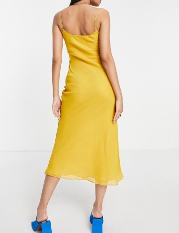 Rochie medie ASOS, galben