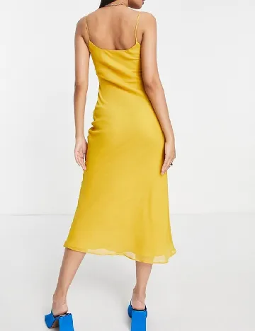 Rochie medie ASOS, galben Galben