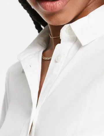 Rochie scurta ASOS, alb Alb