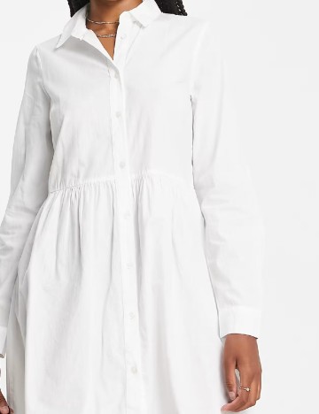 Rochie scurta ASOS, alb