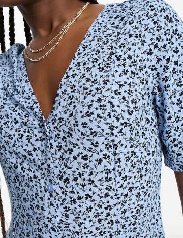 Rochie scurta Monki, albastru