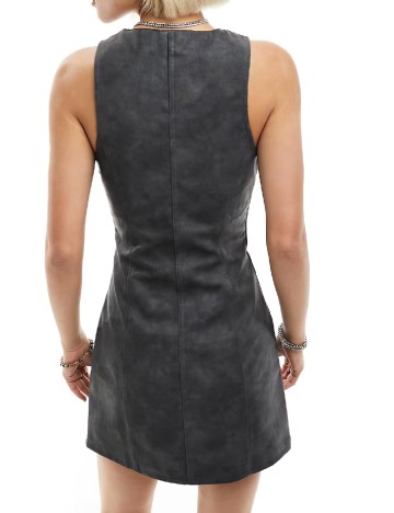 Rochie scurta COLLUSION, gri