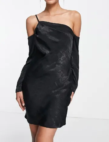 Rochie scurta ASOS, negru Negru