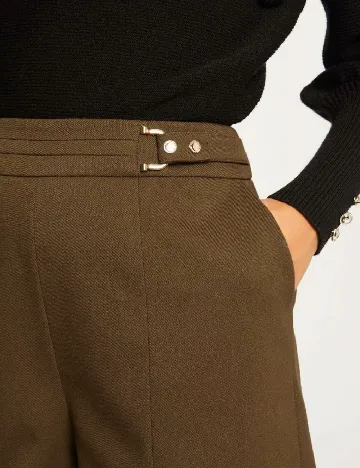 Pantaloni scurti Morgan de toi, verde Verde