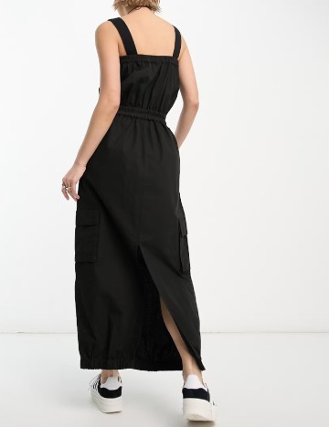 Rochie lunga COLLUSION, negru
