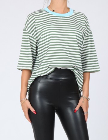 Tricou Oversize ASOS, verde