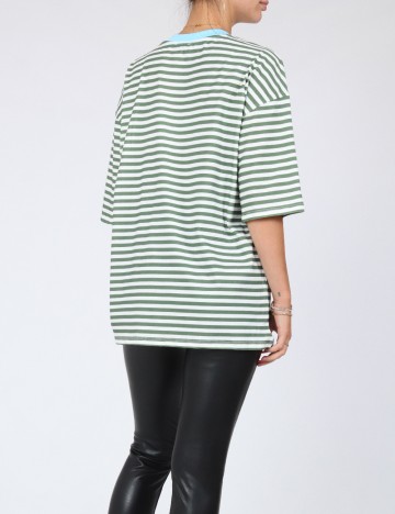 Tricou Oversize ASOS, verde