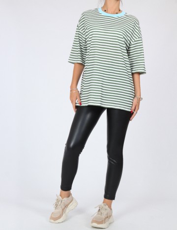 Tricou Oversize ASOS, verde