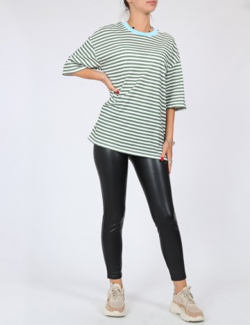 Tricou Oversize ASOS, verde