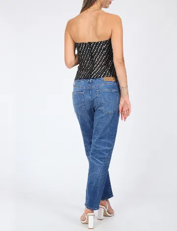 Top ASOS, negru Negru