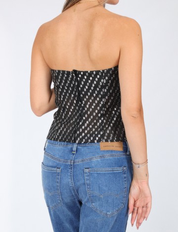 Top ASOS, negru