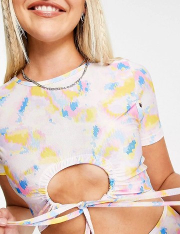 Rochie scurta Rebellious, mix culori