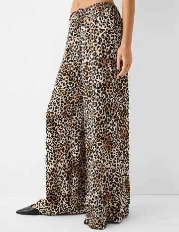 Pantaloni Bershka, animal print Animal print