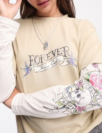 Bluza Tammy Girl, bej