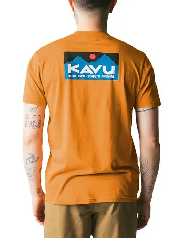 Tricou KAVU, portocaliu Portocaliu