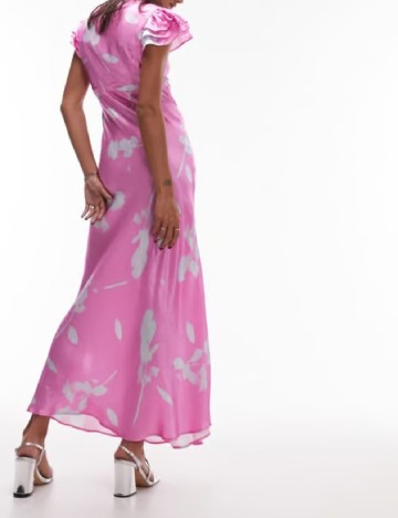 Rochie lunga Top Shop, roz