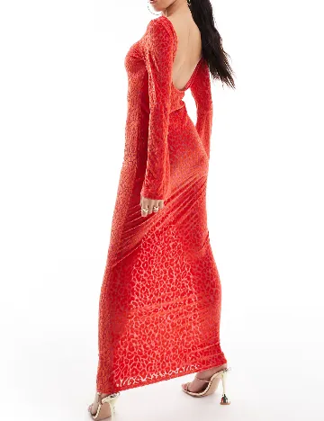 Rochie lunga ASOS, rosu Rosu