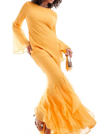 Rochie lunga ASOS, galben