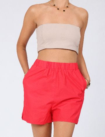 Pantaloni scurti ASOS, rosu