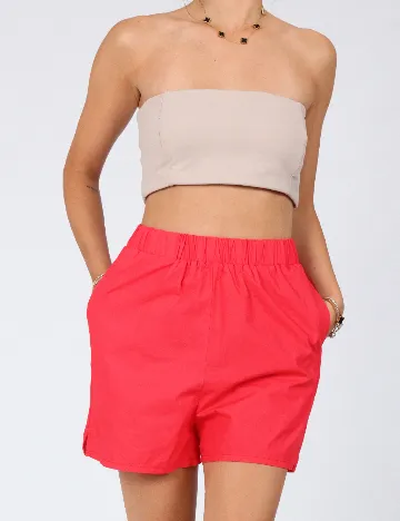 Pantaloni scurti ASOS, rosu Rosu