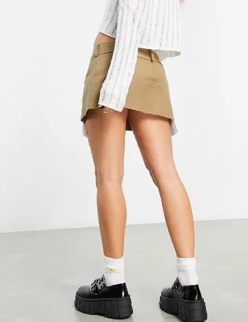 Fusta ASOS, bej Crem