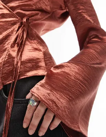 Bluza Top Shop, caramiziu Maro