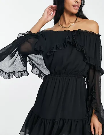 Rochie scurta Top Shop, negru Negru