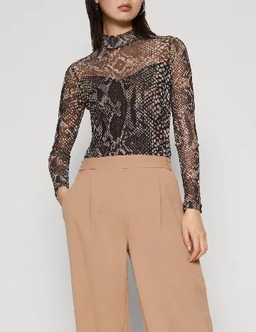 Pantaloni ALLSAINTS, maro Maro