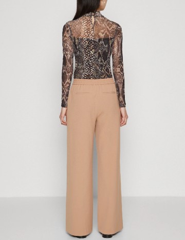 Pantaloni ALLSAINTS, maro