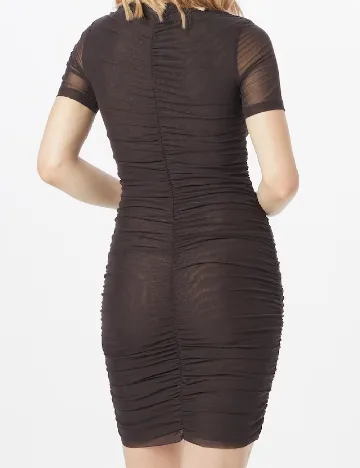 Rochie scurta Weekday, maro Maro