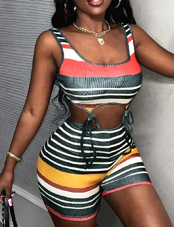 Salopeta SHEIN, mix culori Mix culori