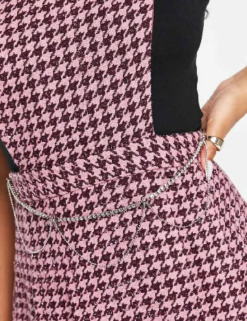 Rochie scurta Miss Selfridge, roz Roz