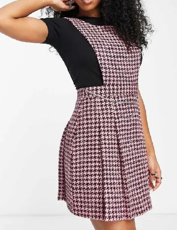 Rochie scurta Miss Selfridge, roz Roz