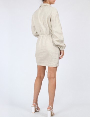 Rochie scurta NA-KD, bej