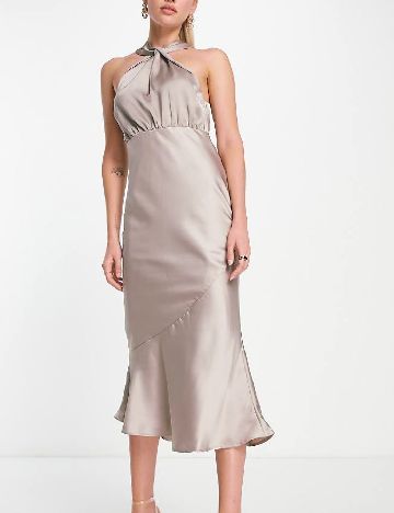 Rochie medie River Island, roz