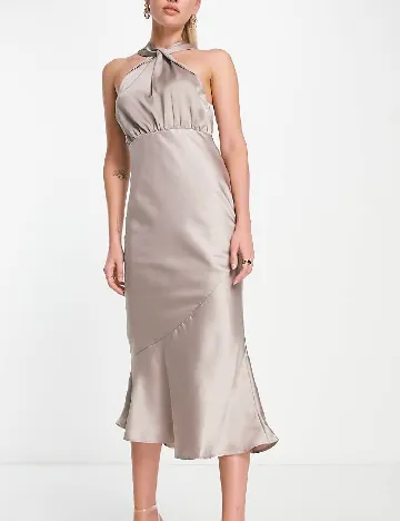 Rochie medie River Island, roz Roz