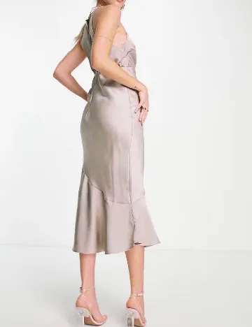Rochie medie River Island, roz Roz