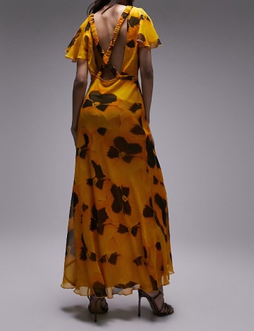 Rochie lunga Top Shop, galben