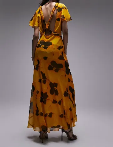 Rochie lunga Top Shop, galben Galben